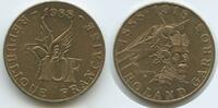 Frankreich 10 Francs G9304 - 100th Anniversary of birth of Roland Garros 1888-1988 France -
