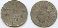 RDR Österreich Vorderösterreich 1/48 Taler G5077 - Burgau SEHR RAR Maria Theresia 1740-1780 -