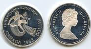 Kanada 1 Dollar Silber G6500 - Universiade Edmonton - Elisabeth II. 1952-2022 Canada -