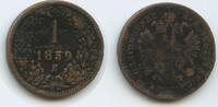 Österreich Siebenbürgen Ungarn Kaiserreich 1 Kreuzer G9836 - RAR Transylvania Franz Joseph I. 1848-1916 Austria -