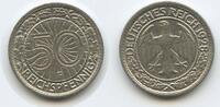 Deutsches Reich Weimar 50 Reichspfennig G4840 - Germany Weimar Republic -