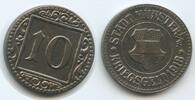 Deutsches Reich Kaiserreich 10 Pfennig Notgeld Token Coinage M850 - Stadt Münster Kriegsgeld Germany -