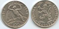 Tschechoslowakei 100 Korun G0586 - Czechoslovakia 30th Independence 1918-1948 -