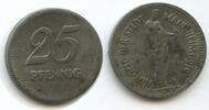 Deutsches Reich Baden-Württemberg 25 Pfennig Notgeld M494 - Stadt Mannheim Kriegsnotgeld War Money Token-Coinage -