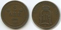 Schweden 2 Öre G2445 - Oscar II. 1872-1907 Sweden -