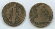 Frankreich France Constitution 2 Sols G12460 - Ludwig XVI. 1774-1793 Constitution Révolution Française -