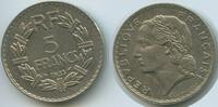 Frankreich 5 Francs G15188 - Laureate France -