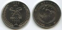 Südkorea 1000 Won G7253 - Trommler Olympic Games 1988 in Seoul Korean Drummer -