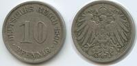 Deutsches Reich Kaiserreich 10 Pfennig G9606 - Wilhelm II. Germany Empire -