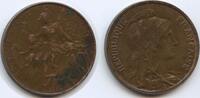 Frankreich 10 Centimes G9112 - Liberty France -