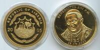 Liberia 5 Dollars G3078 - Papst Bendictus XVI. P.M. 19.IV.2005 Vatikan -