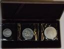 Griechenland 100,250,500 Drachmai Silber Set GN471 - Pan-European Games Olympia Greece -