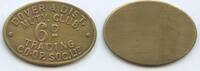 Großbritannien Great Britain United Kingdom 6 Pence Token GX206 - Dover & Dist Muty Club Trading Coop.Soc.LTD -