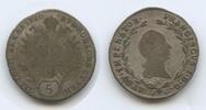 Österreich Kaiserreich 5 Kreuzer Silber G14571 - Franz II. 1792-1835 Austria -