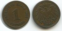 Deutsches Reich Kaiserreich 1 Pfennig G9585 - Germany Empire Wilhelm II. 1888-1918 -