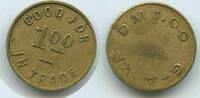 Vereinigten Staaten von Amerika Wertmarke Trade Token G8181 - Good For 1,00 in Trade - G-A DM 1.00 -