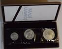 Griechenland 100,250,500 Drachmai Silber Set GN470g - Pan-European Games Olympia Greece -