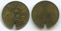 Österreich Wien Token Jeton Wertmarke T526 - Aufzug A.& B.G. Wien Aufzugsmarke -