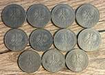 20, 50, 100, 500 Zloty 1979-1989 Polen 11 Münzen 20 50 100 500 Zloty 1979–1989 Gedenkmünzen Sammlung st