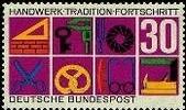Bund Bund, Michel Nr. 553 postfrisch - Handwerk - Tradition - Fortschritt -