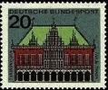 Bund Bund, Michel Nr. 425 postfrisch - Bremen, Rathaus (Bremen) -