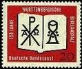 Bund Bund, Michel Nr. 382 postfrisch - 150 Jahre Württembergische Bibelanstalt -