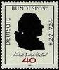 Bund Bund, Michel Nr. 809 postfrisch - Friedrich Gottlieb Klopstock. -