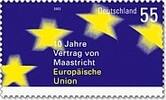 Bund Bund, Michel Nr. 2373 postfrisch - 10 Jahre Vertrag von Maastricht Europäische Union -