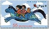 Bund Bund, Michel Nr. 2693 postfrisch - Für uns Kinder 2008 - Blaues Pferd -