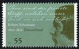 Bund Bund, Michel Nr. 2797 postfrisch - 200. Geburtstag Robert Schumann -