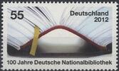 Bund Bund, Michel Nr. 2956 postfrisch - 100 Jahre Deutsche Nationalbibliothek -