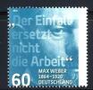 Bund Bund, Michel Nr. 3071 postfrisch - 150. Geburtstag von Max Weber -