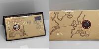 Numisbriefe BRD Numisbrief USA 1977 Der erste Atlantikflug von Charles Lindbergh Silbermedaille -