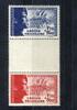 Frankreich Frankreich 1942 - MiNr. 576-577 Dreierstreifen postfrisch - Legion Tricolore -