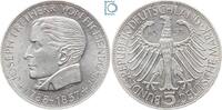 5 DM 1957 J BRD Mark-Währung 5 DM Freiherr von Eichendorff 1957 J - Silber Gedenkmünze - Jäger 391 st