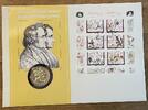 20 Mark Gedenkmünzen 20 Mark DDR Numisbrief 20 Mark 1986 - Gebrüder Grimm - Worbes 35b - SEHR SELTEN! -