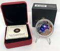 Nordamerika und Mittelamerika  Kanada 30 Dollars 2009 | Astronomy | Farbmünze Silber UNC Etui + CoA unz