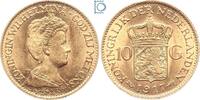 Niederlande Niederlande, 10 Gulden 1917 Gold | Goldmünze Wilhelmina I. 1890-1948 10 Gulden 1917 vz