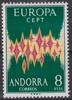 Andorra Spanische Post Andorra Spanisch 1972 - Europa CEPT Michel Nr. 71 postfrisch -