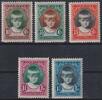 Luxemburg Luxemburg MiNr. 213-217 postfrisch - Kinderhilfe 1929 -