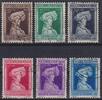 Luxemburg Luxemburg MiNr. 296-301 gestempelt - Kinderhilfe 1936 - Herzog Wenzel I. -