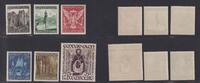 Luxemburg Luxemburg 1947 MiNr. 417-422 postfrisch - St.-Willibrord-Abtei in Echternach -