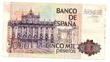 Espagne - Spain - Spanien 5000 Pesetas 23/10/1979 F+