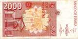 Espagne - Spain - Spanien 2000 Pesetas 27/04/1992 F+