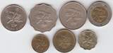 Hong-Kong Divers Lot de 7 monnaies Divers