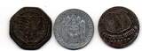 Allemagne - Deutschland - Germany Lot de 3 Monnaies Notgeld