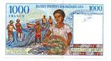 Madagascar 1000 Francs ND ss+