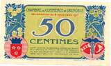 Grenoble 50 Centimes 8/11/1917 AU