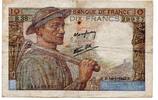 France - Frankreich 10 Francs Mineur -