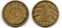 Allemagne - Deutschland - Germany 10 Reichspfennig -
